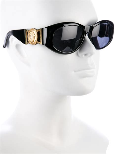 versace sunglasses gold medusa|notorious big versace sunglasses.